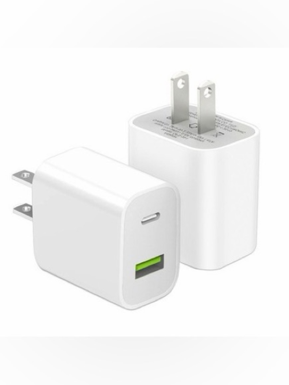 2 White Adapters